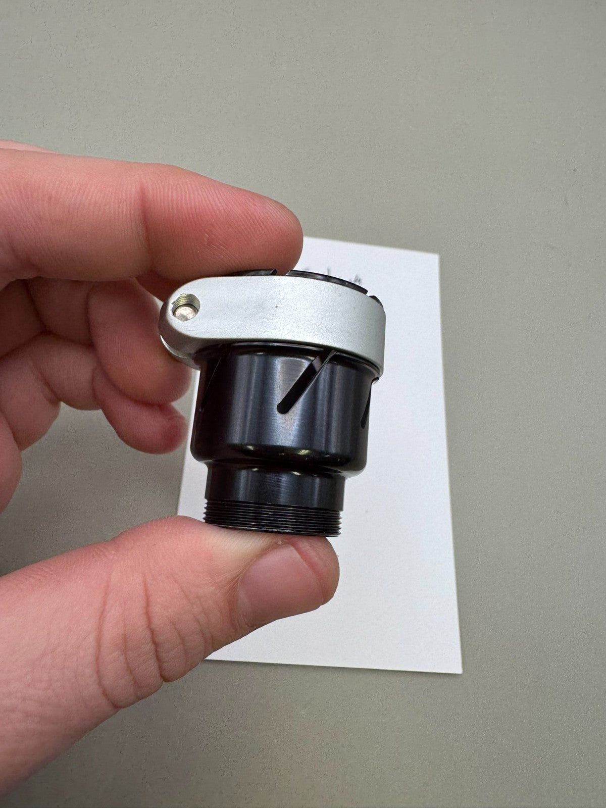 CCM PB Clamping Feedneck Dye Threaded-Satin Black