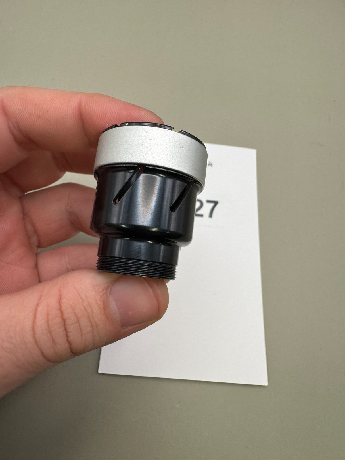 CCM PB Clamping Feedneck Dye Threaded-Satin Black