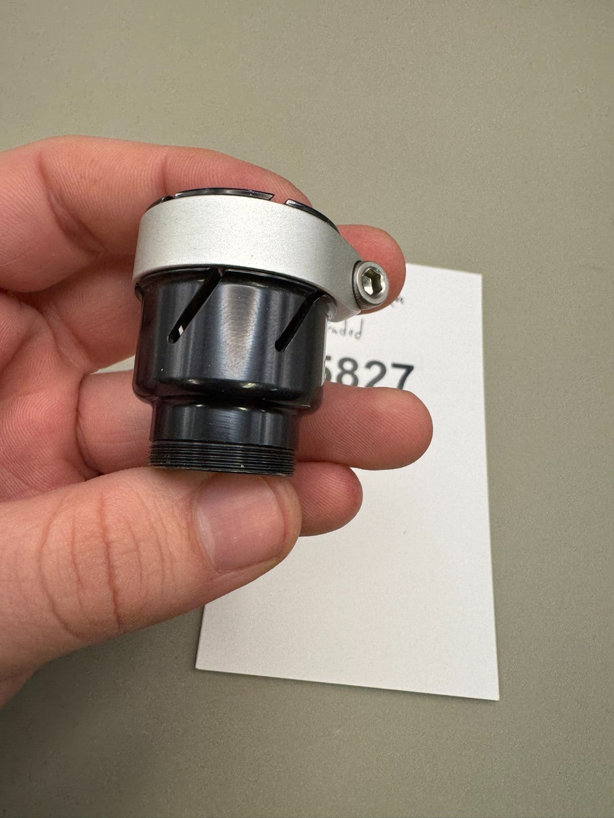 CCM PB Clamping Feedneck Dye Threaded-Satin Black