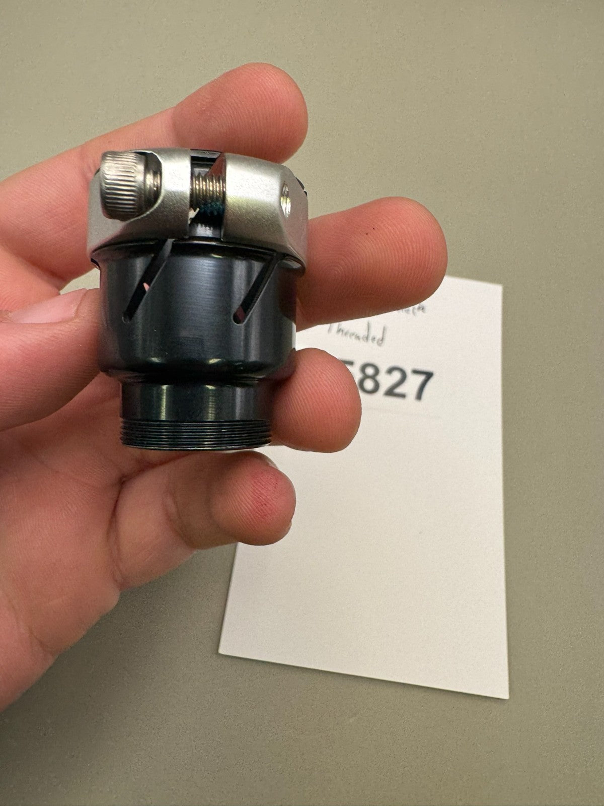 CCM PB Clamping Feedneck Dye Threaded-Satin Black