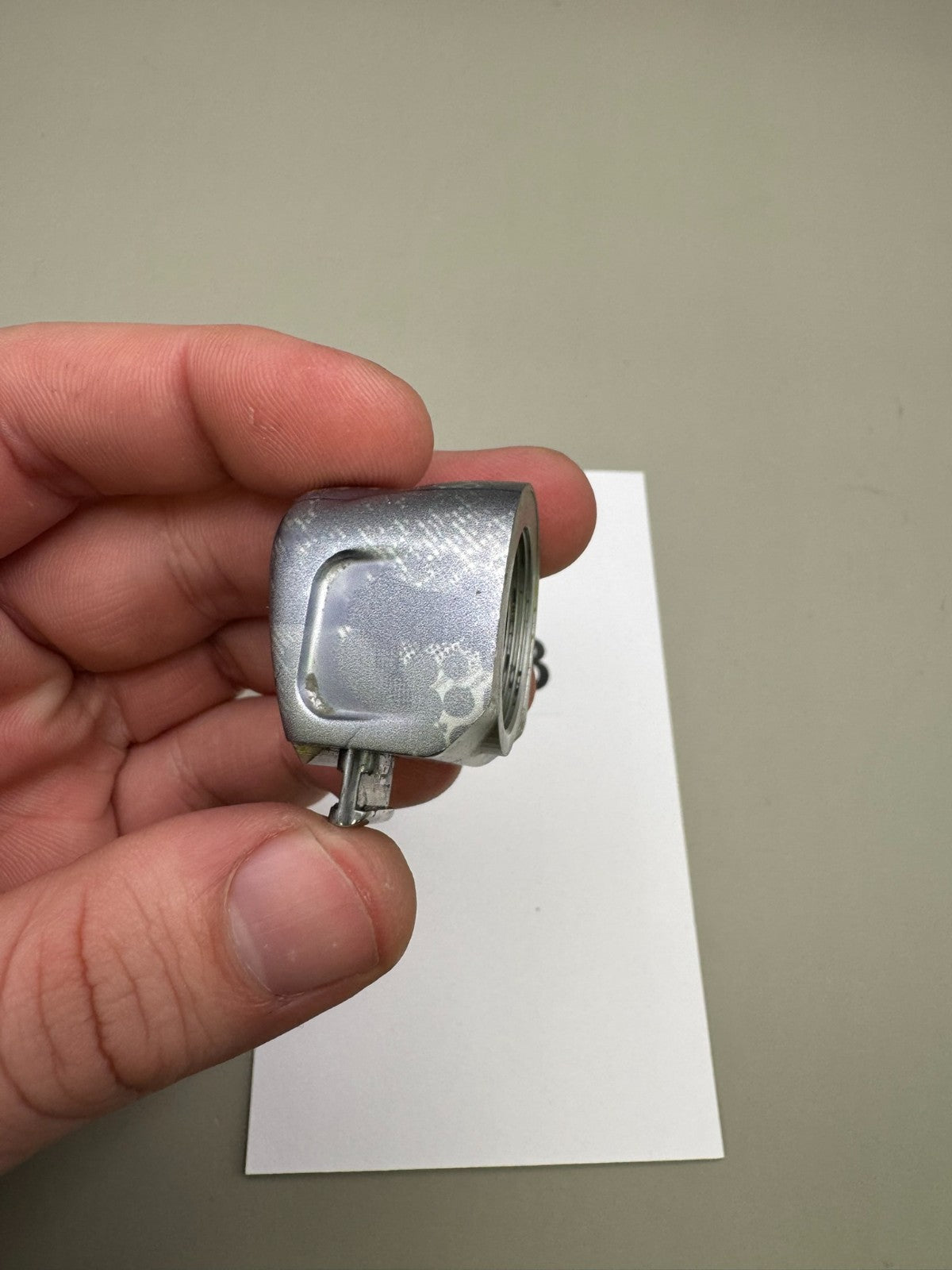 Dye M3S Back Cap-Silver