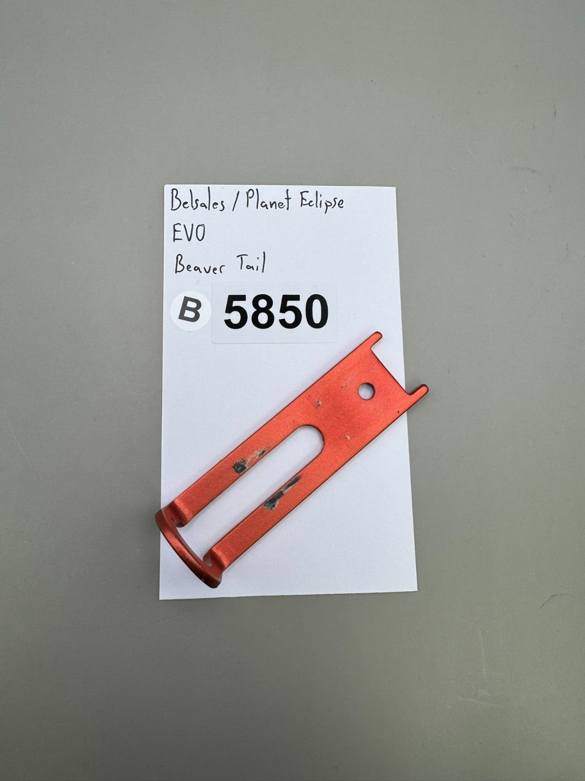 Belsales/Planet Eclipse EVO Beaver Tail-Satin Orange