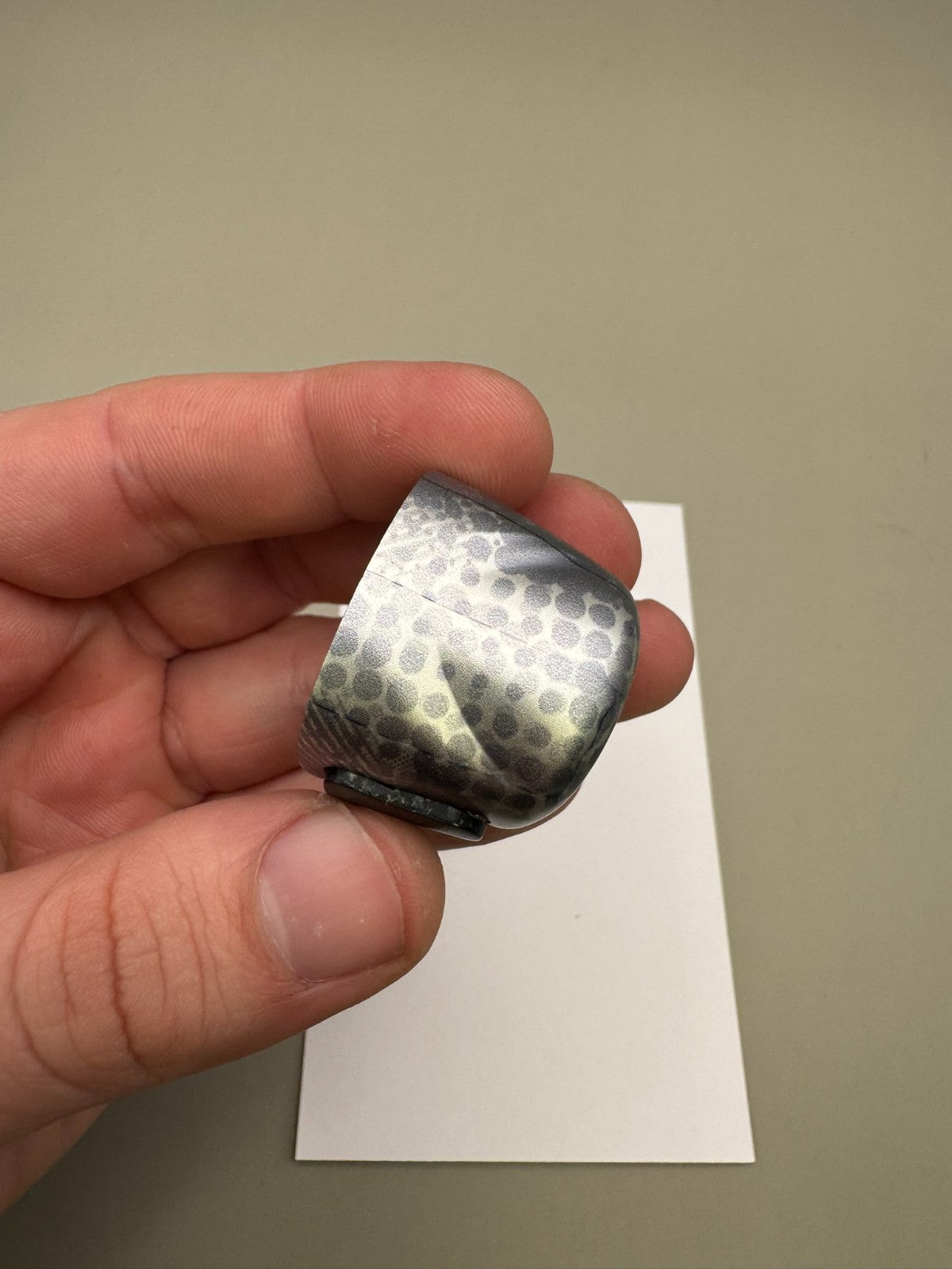 Dye M3S Back Cap-Silver