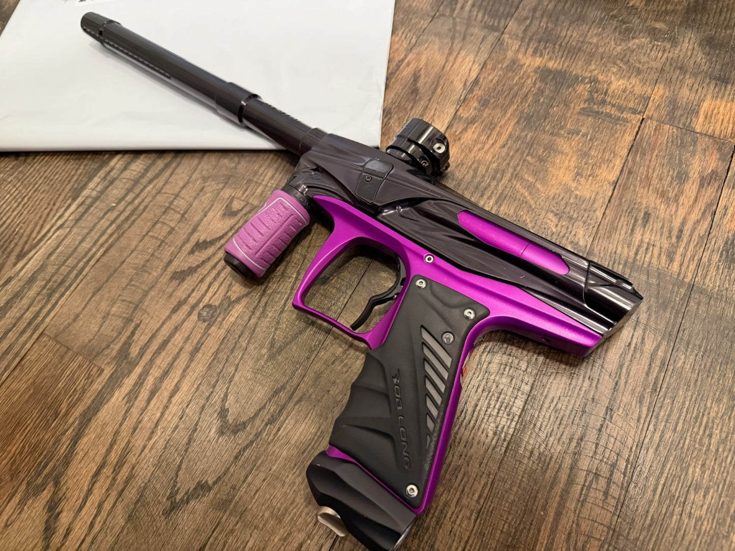 Purple Black Bob Long Victory Paintball Marker