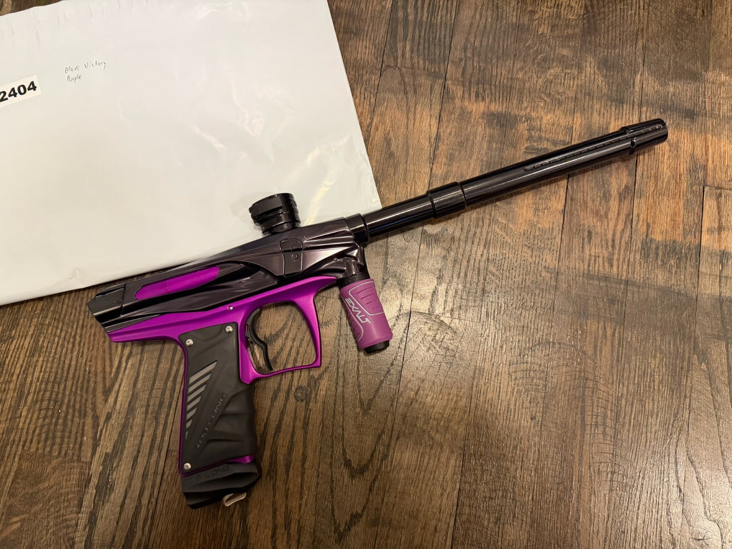 Purple Black Bob Long Victory Paintball Marker