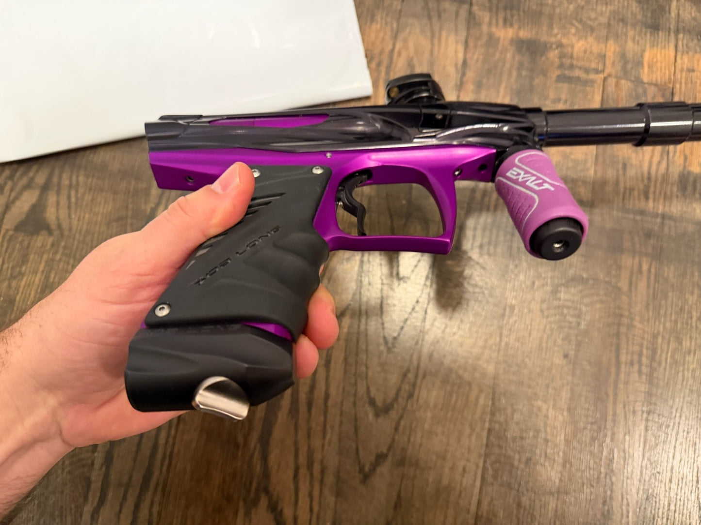 Purple Black Bob Long Victory Paintball Marker