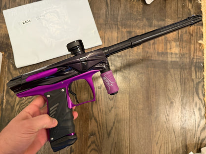 Purple Black Bob Long Victory Paintball Marker