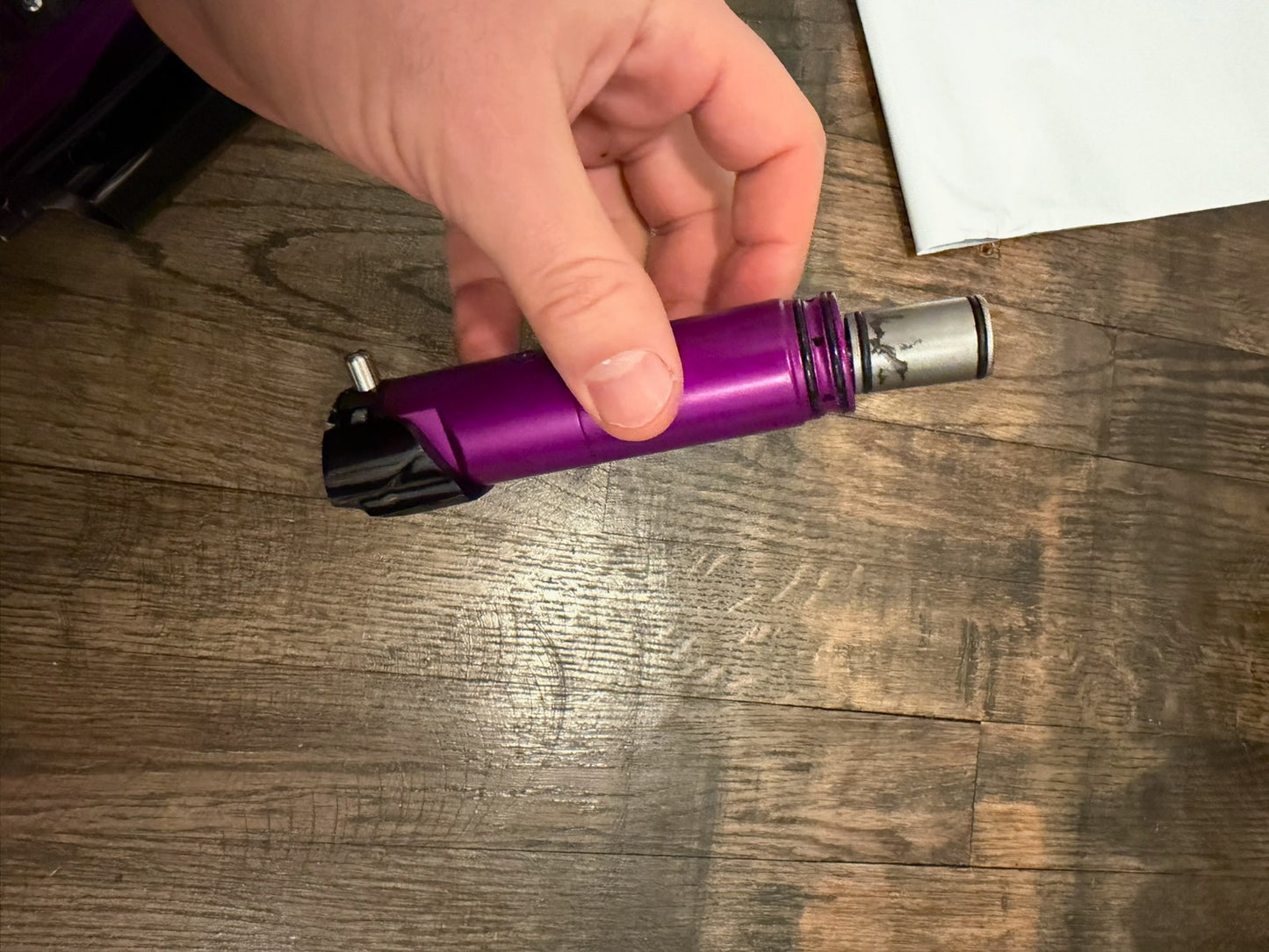 Purple Black Bob Long Victory Paintball Marker