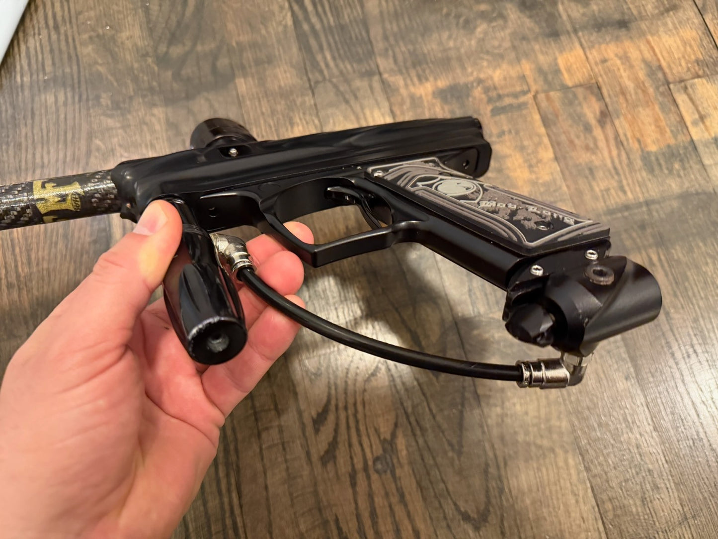 Black Marq Bob Long / Field One Paintball Marker
