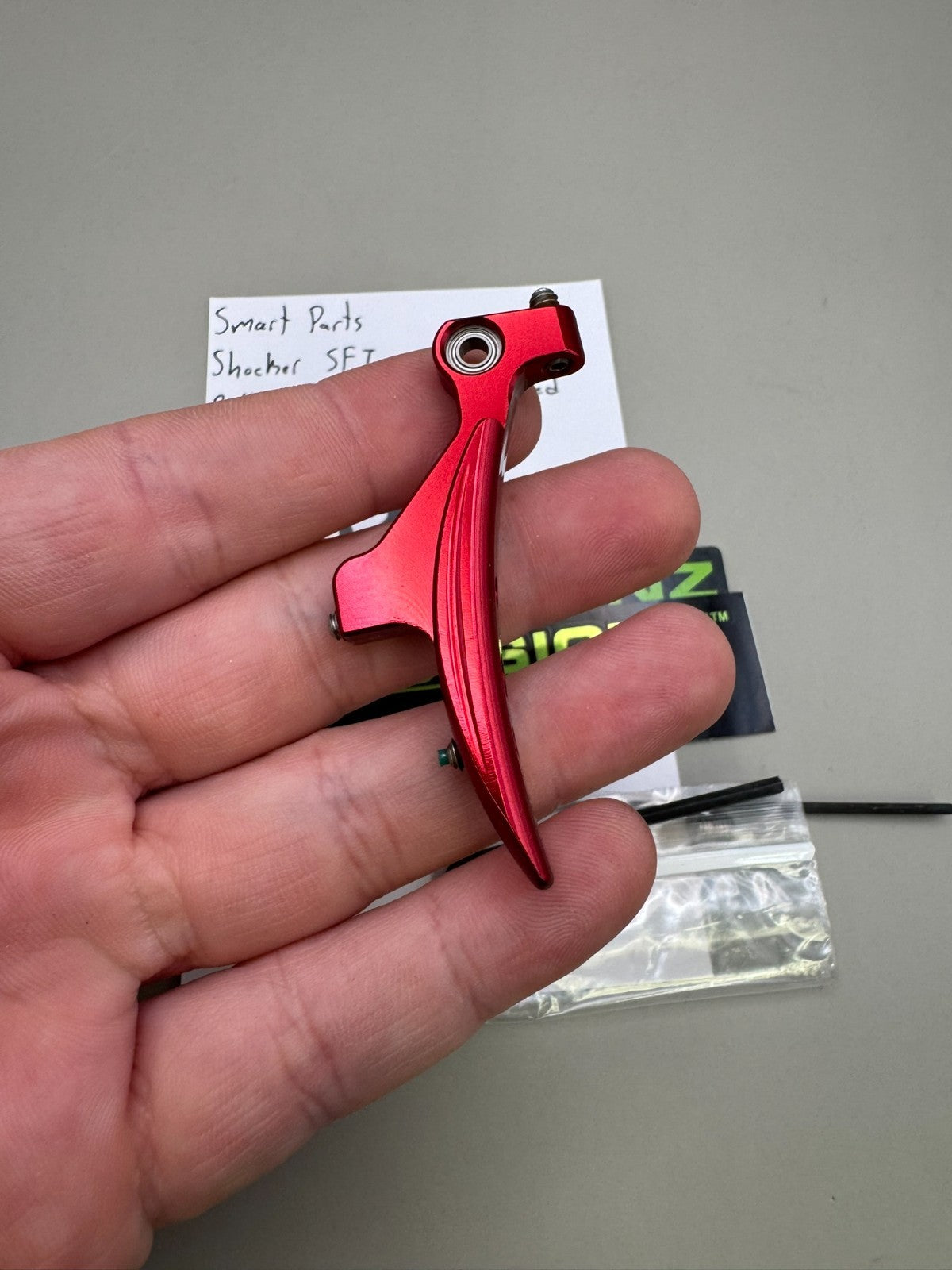Smart Parts Shocker SFT Roller Blade Trigger-Red NDZ