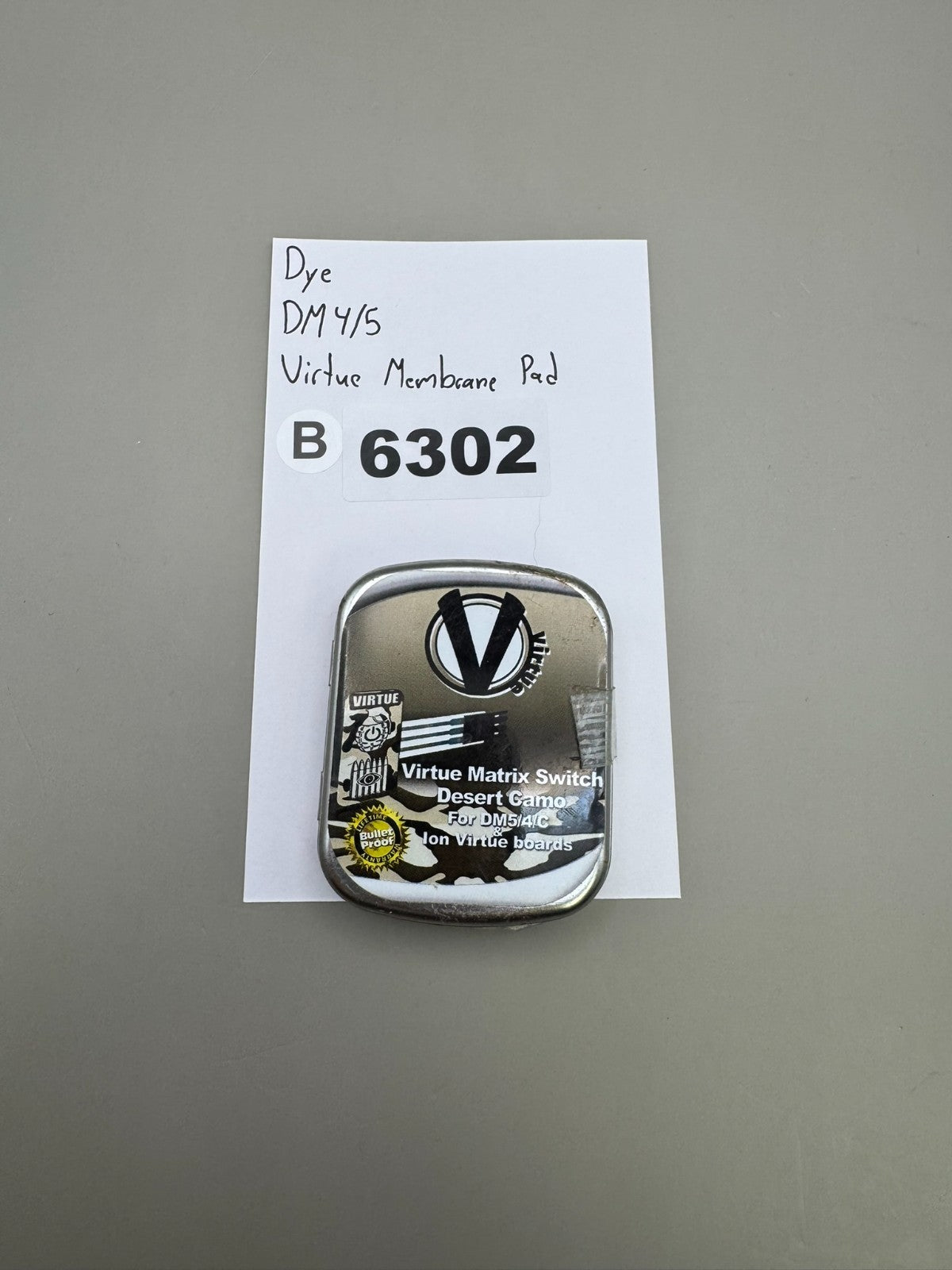 Dye DM4/5 Virtue Membrane Pad