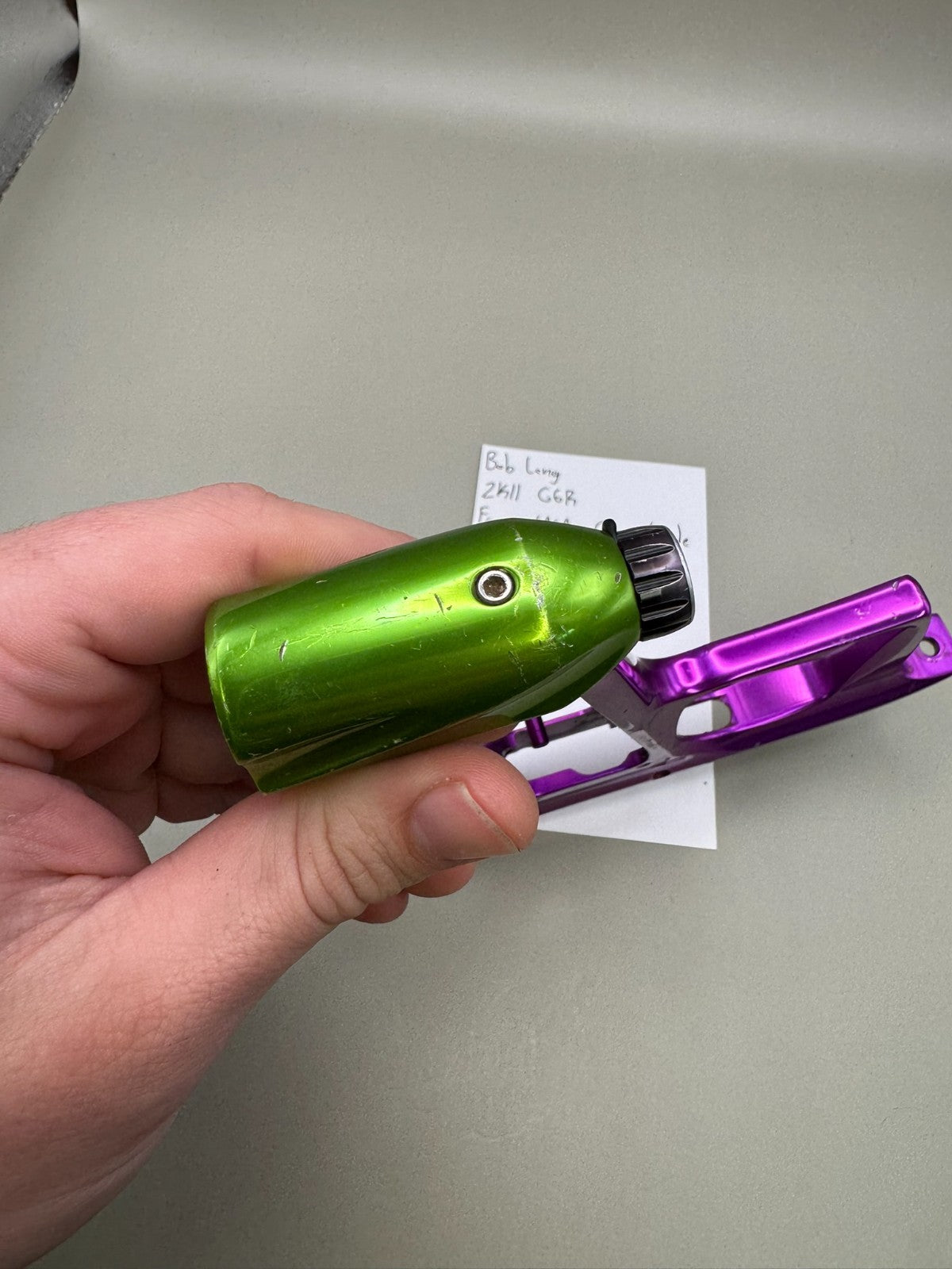 Bob Long 2K11 G6R Frame/ASA-Green/Purple