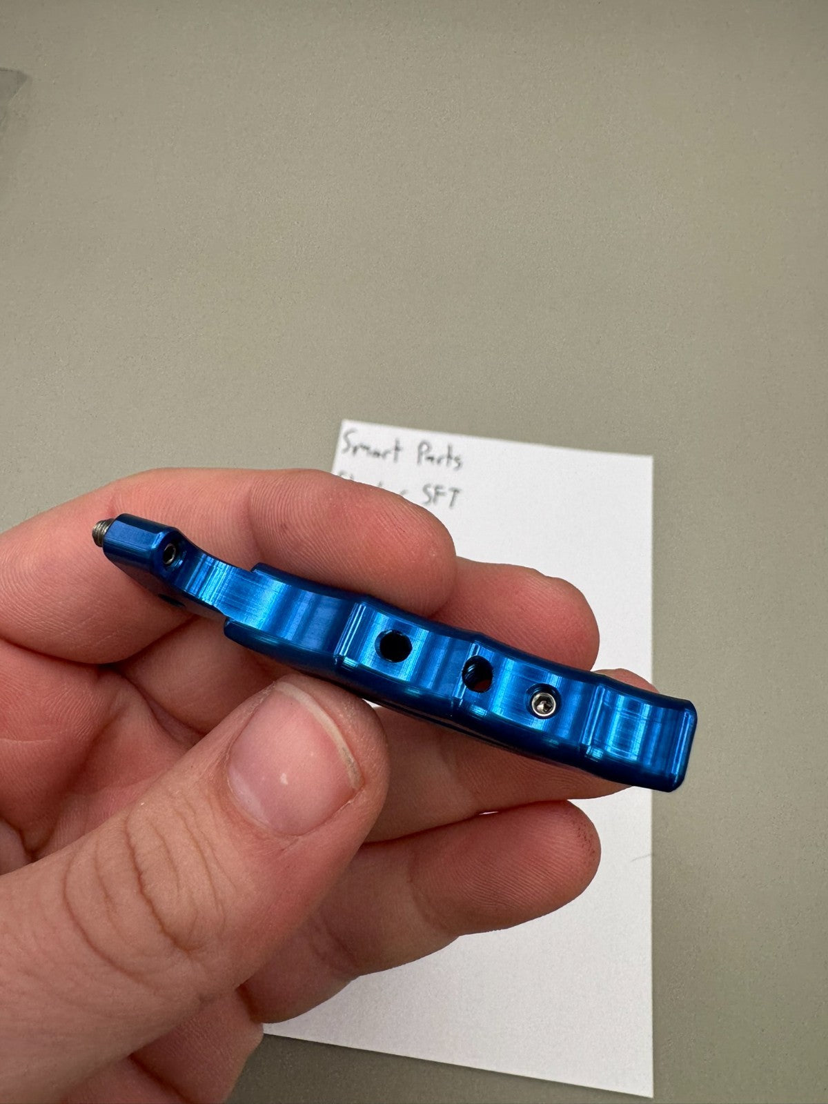 Smart Parts Shocker SFT Trigger-Satin Blue