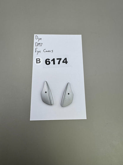 Dye DM7 Eye Covers-Satin Silver