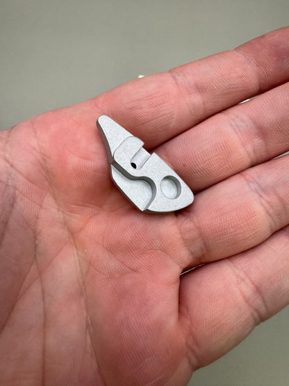 Dye DM7 Eye Covers-Satin Silver