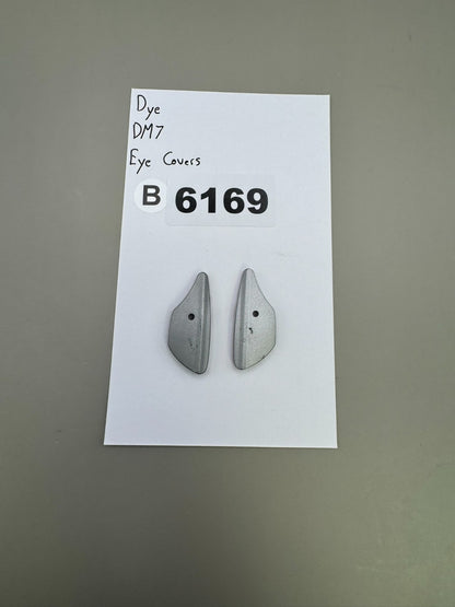 Dye DM7 Eye Covers-Satin Silver