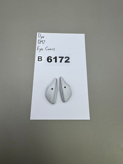 Dye DM7 Eye Covers-Satin Silver