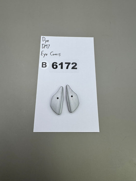 Dye DM7 Eye Covers-Satin Silver