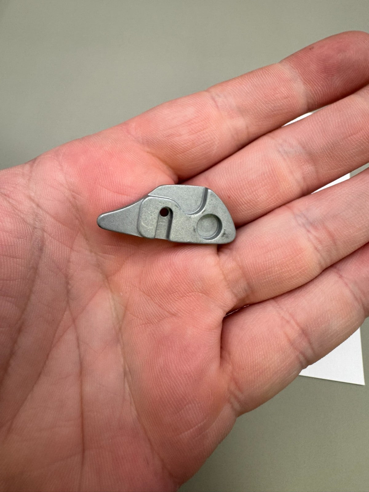 Dye DM7 Eye Covers-Satin Silver