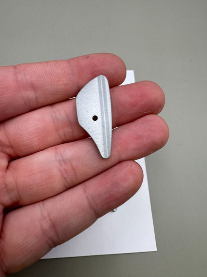 Dye DM7 Eye Covers-Satin Silver