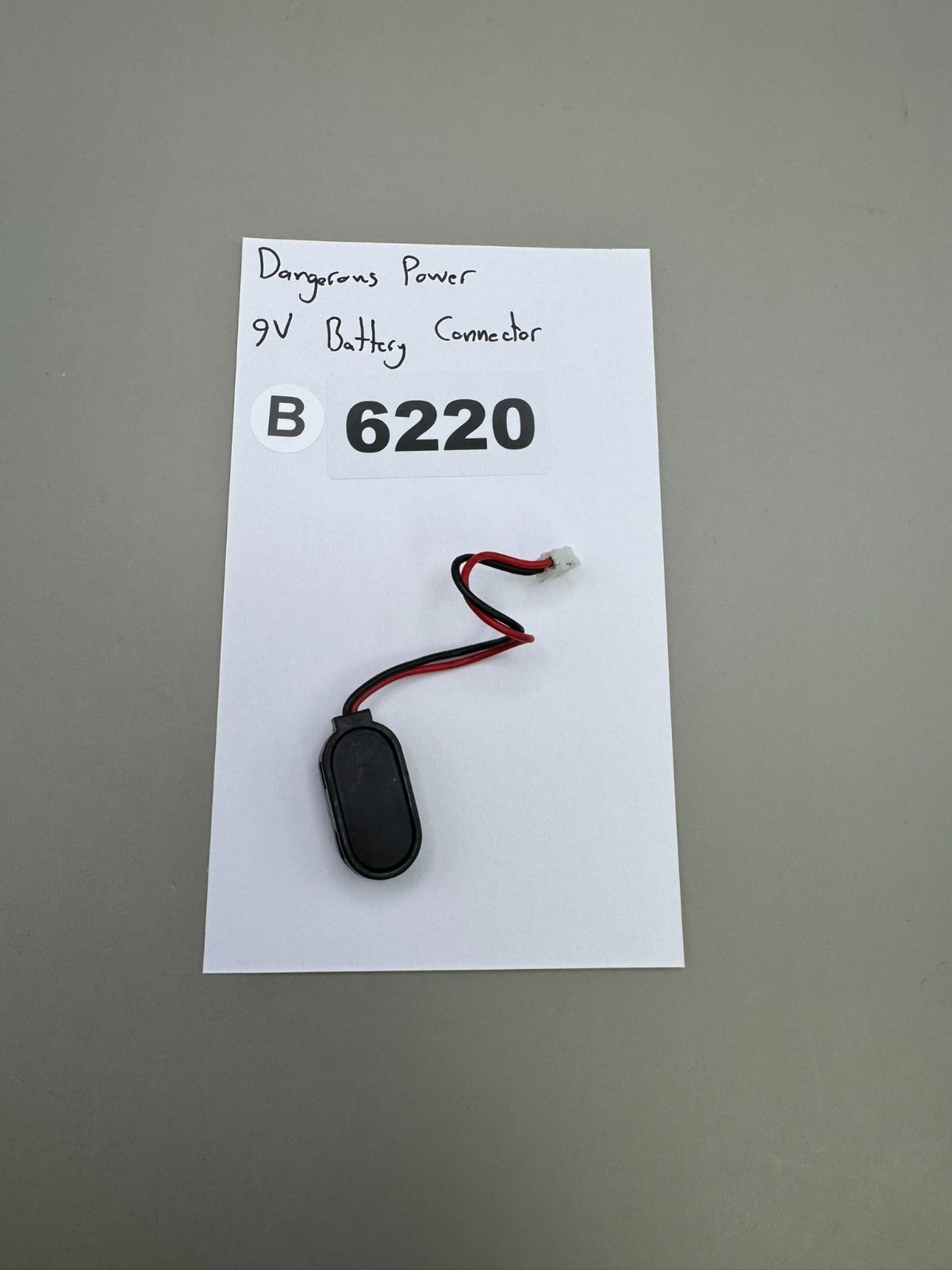 Dangerous Power 9V Battery Connector