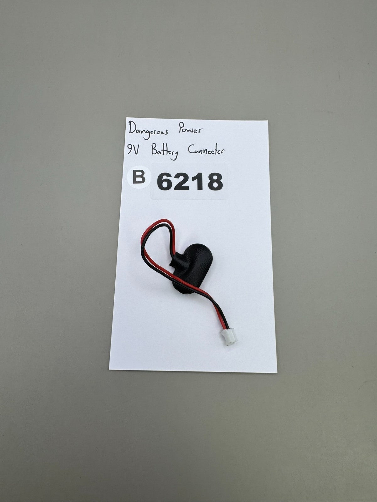 Dangerous Power 9V Battery Connector