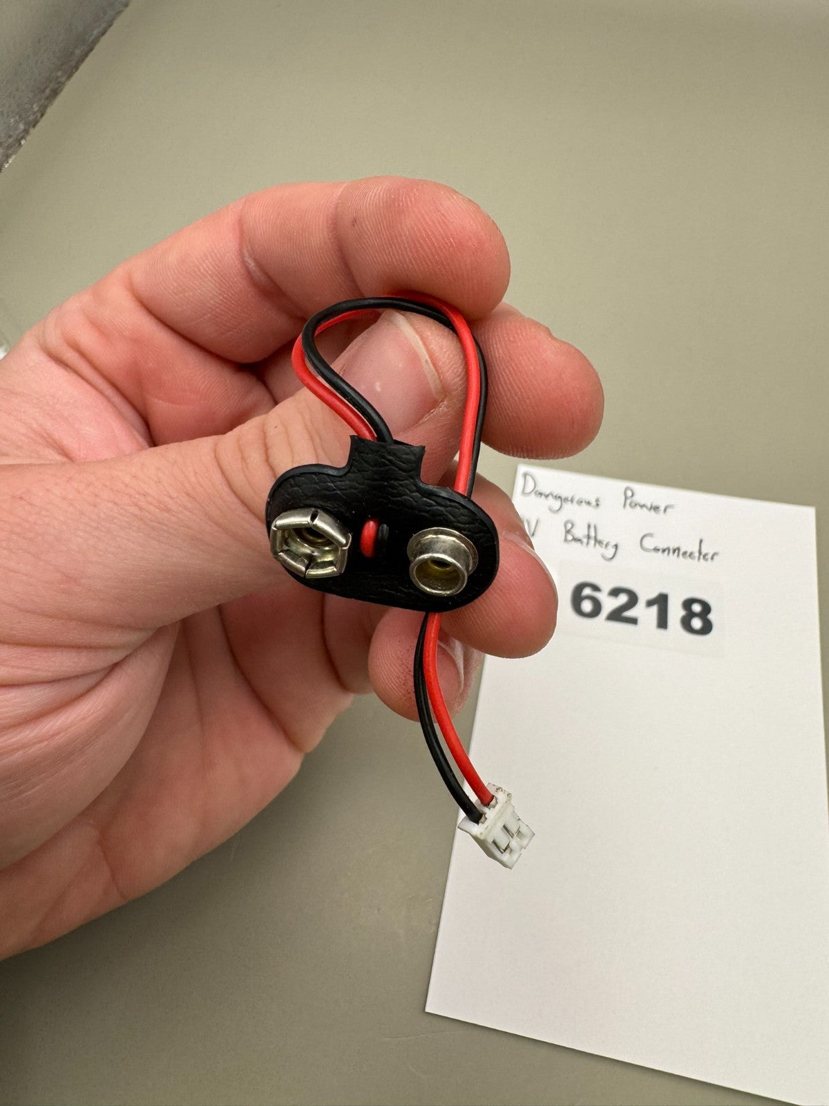 Dangerous Power 9V Battery Connector