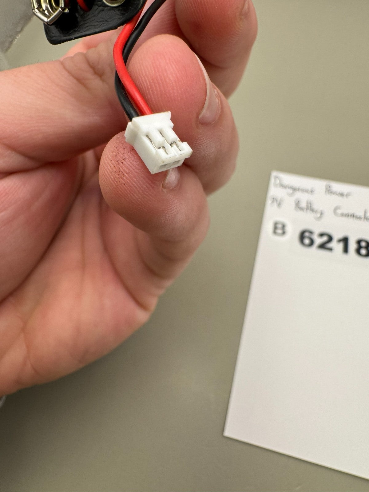 Dangerous Power 9V Battery Connector