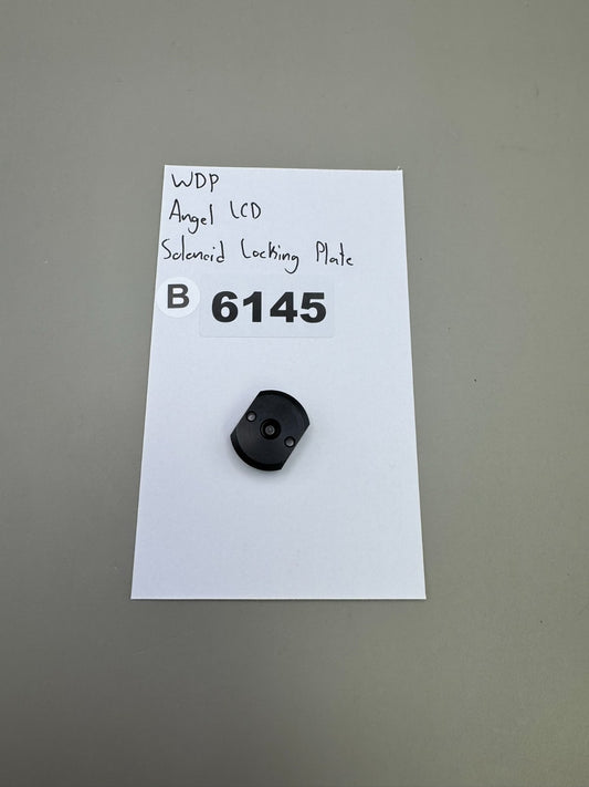 WDP Angel LCD Solenoid Locking Plate-Satin Black