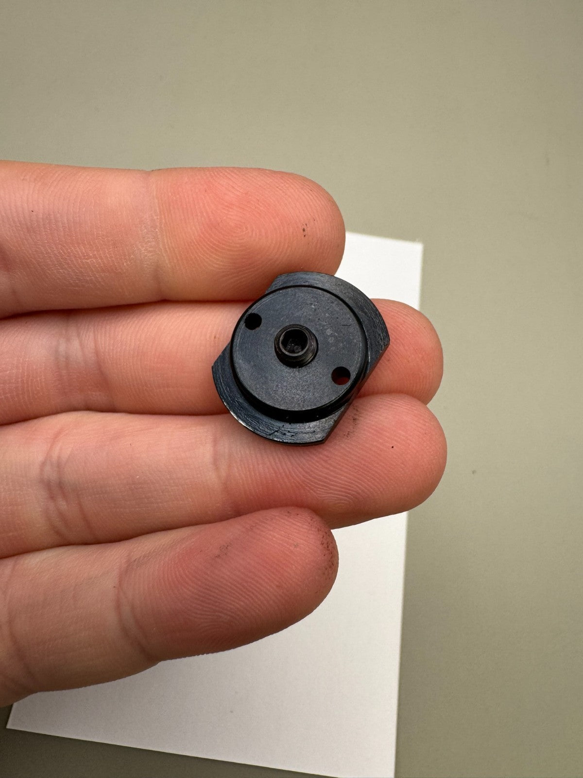 WDP Angel LCD Solenoid Locking Plate-Satin Black
