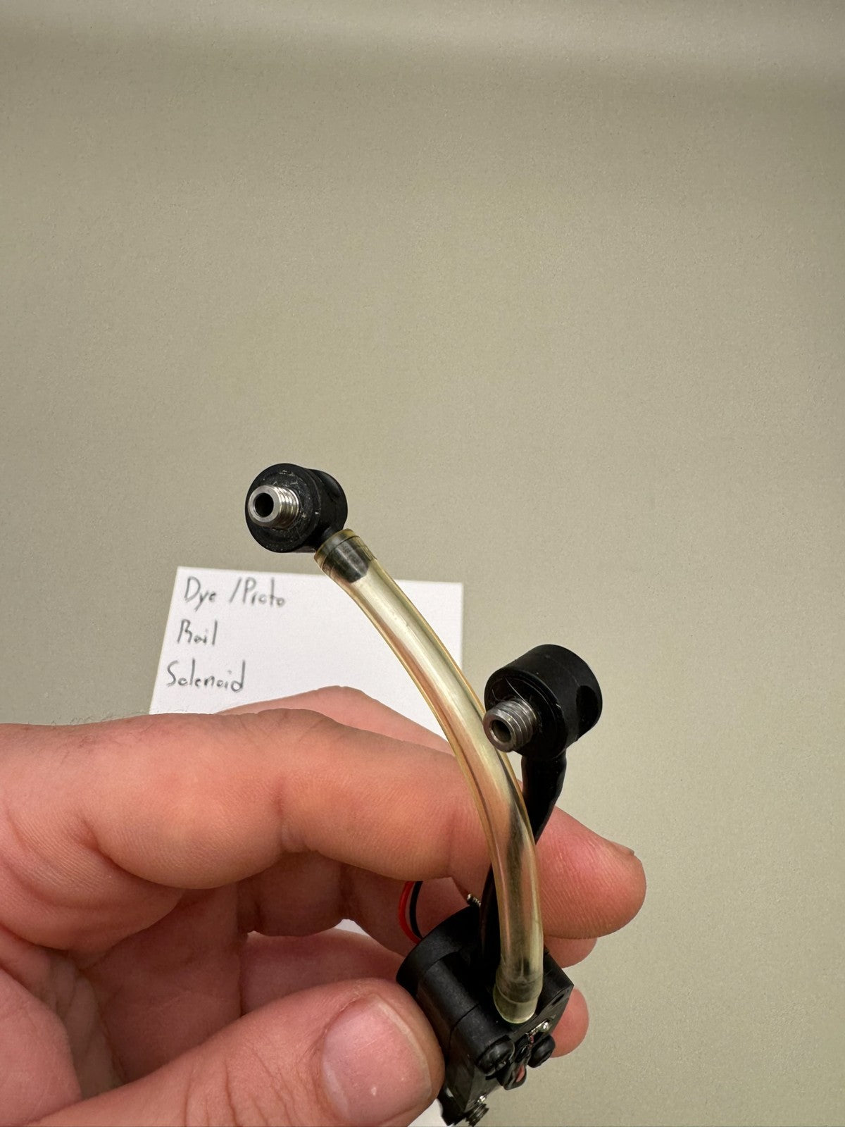 Dye/Proto Rail Solenoid