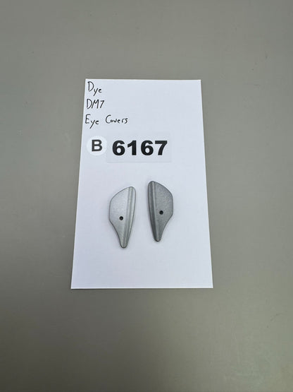 Dye DM7 Eye Covers-Satin Silver
