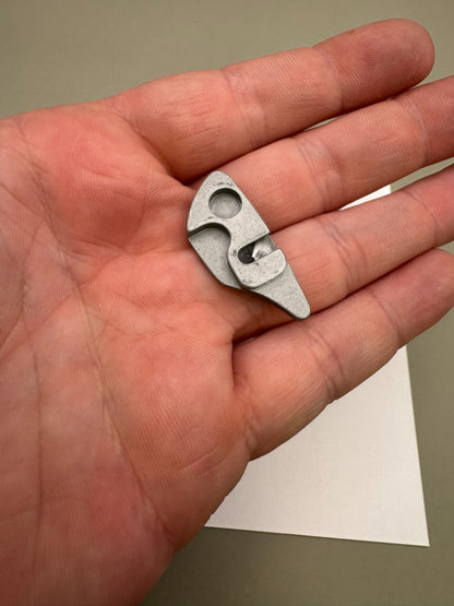 Dye DM7 Eye Covers-Satin Silver