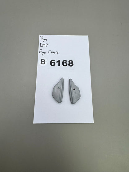 Dye DM7 Eye Covers-Satin Silver