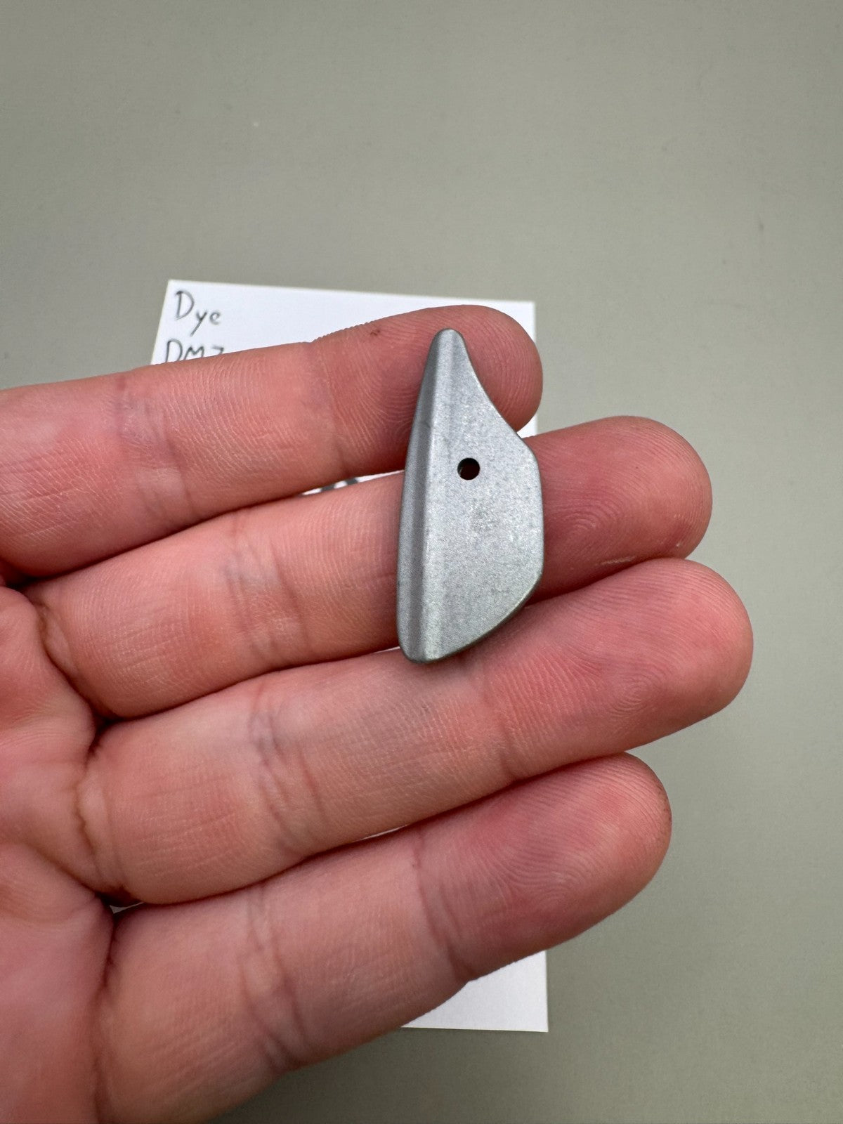 Dye DM7 Eye Covers-Satin Silver