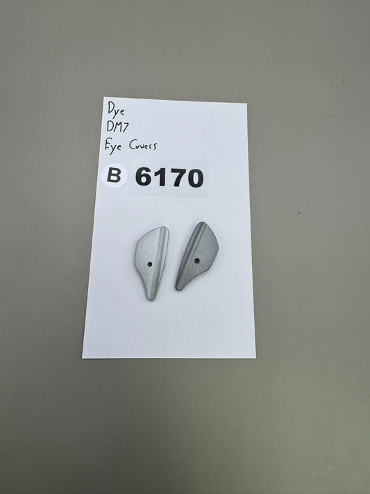 Dye DM7 Eye Covers-Satin Silver