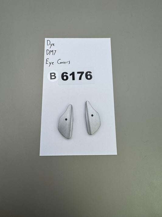 Dye DM7 Eye Covers-Satin Silver