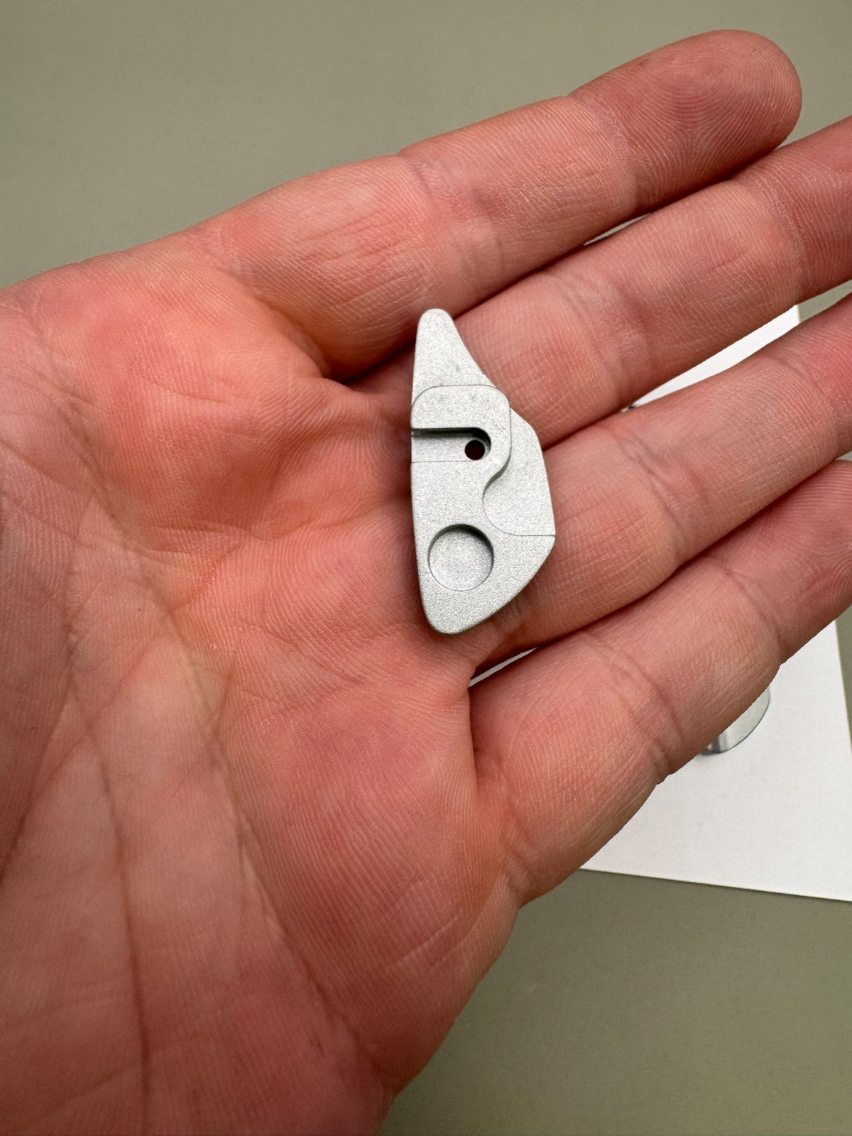 Dye DM7 Eye Covers-Satin Silver