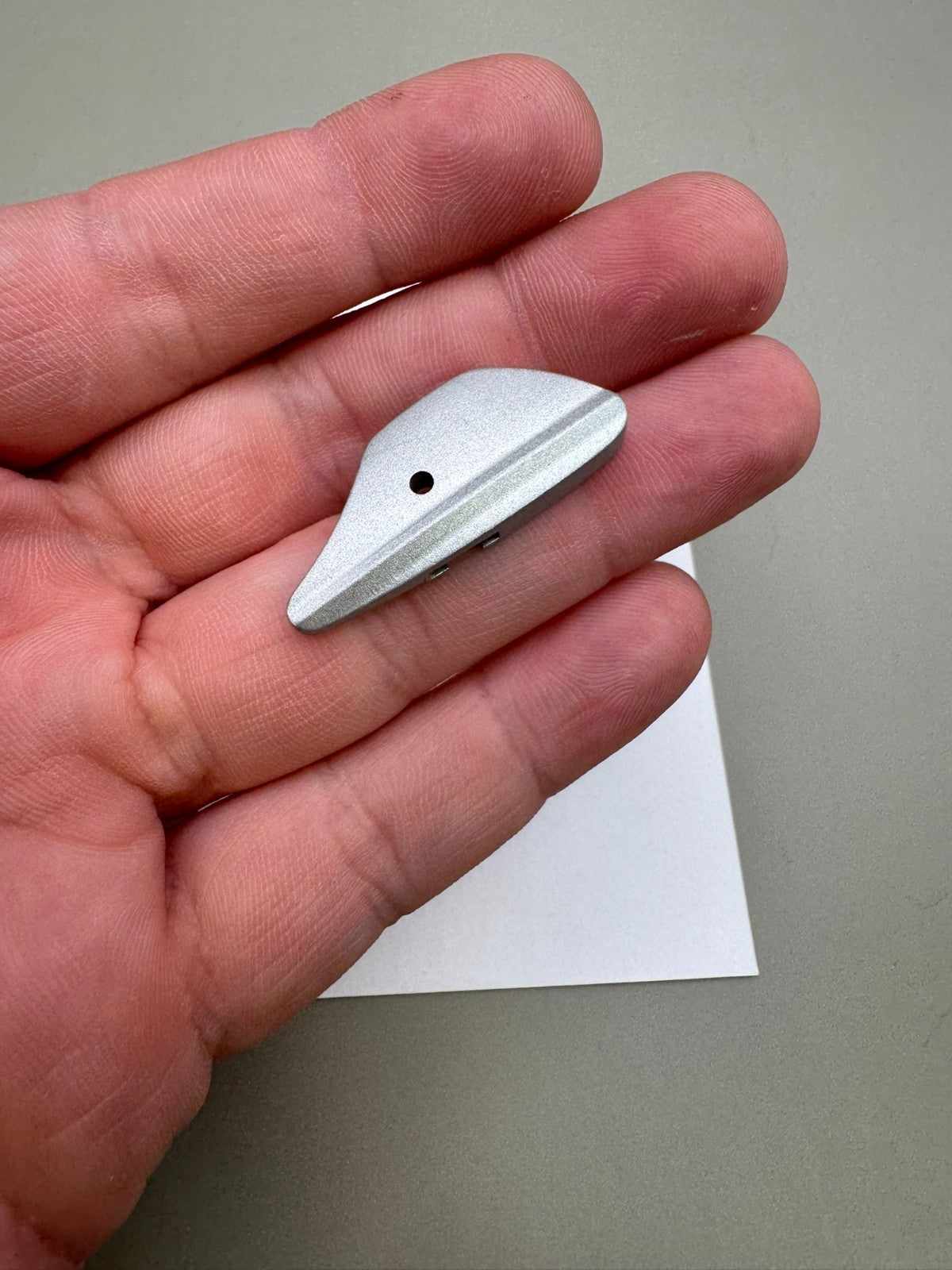 Dye DM7 Eye Covers-Satin Silver
