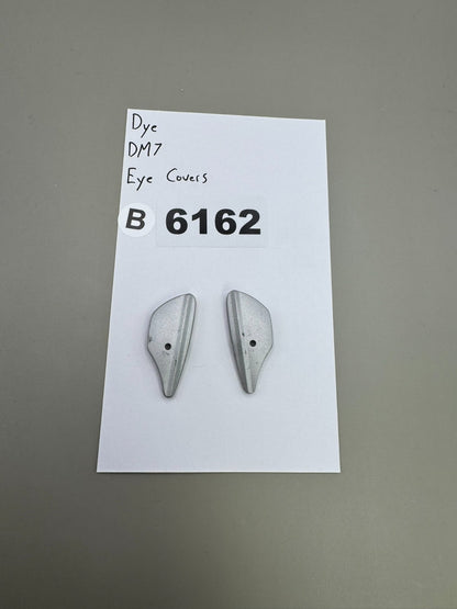 Dye DM7 Eye Covers-Satin Silver
