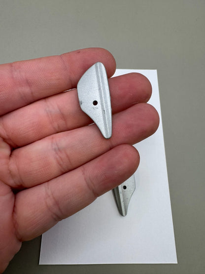 Dye DM7 Eye Covers-Satin Silver