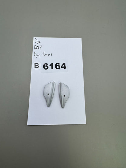 Dye DM7 Eye Covers-Satin Silver