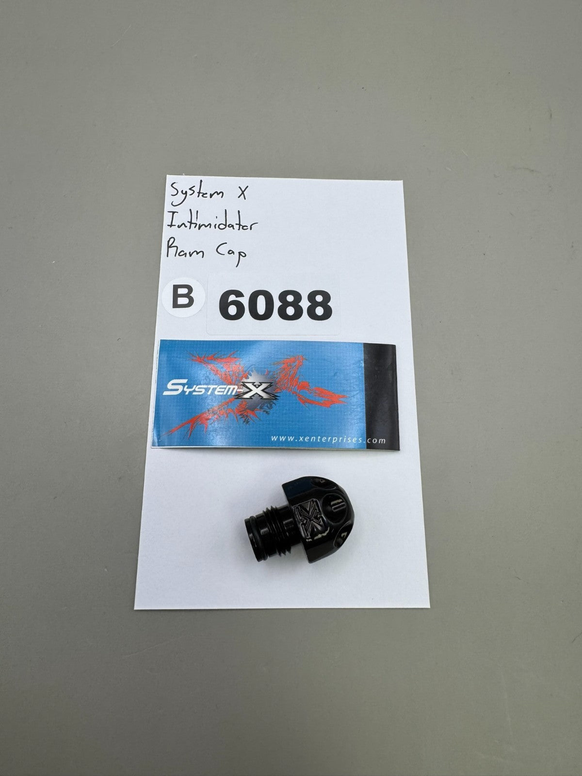 System X Intimidator Ram Cap-Gloss Black