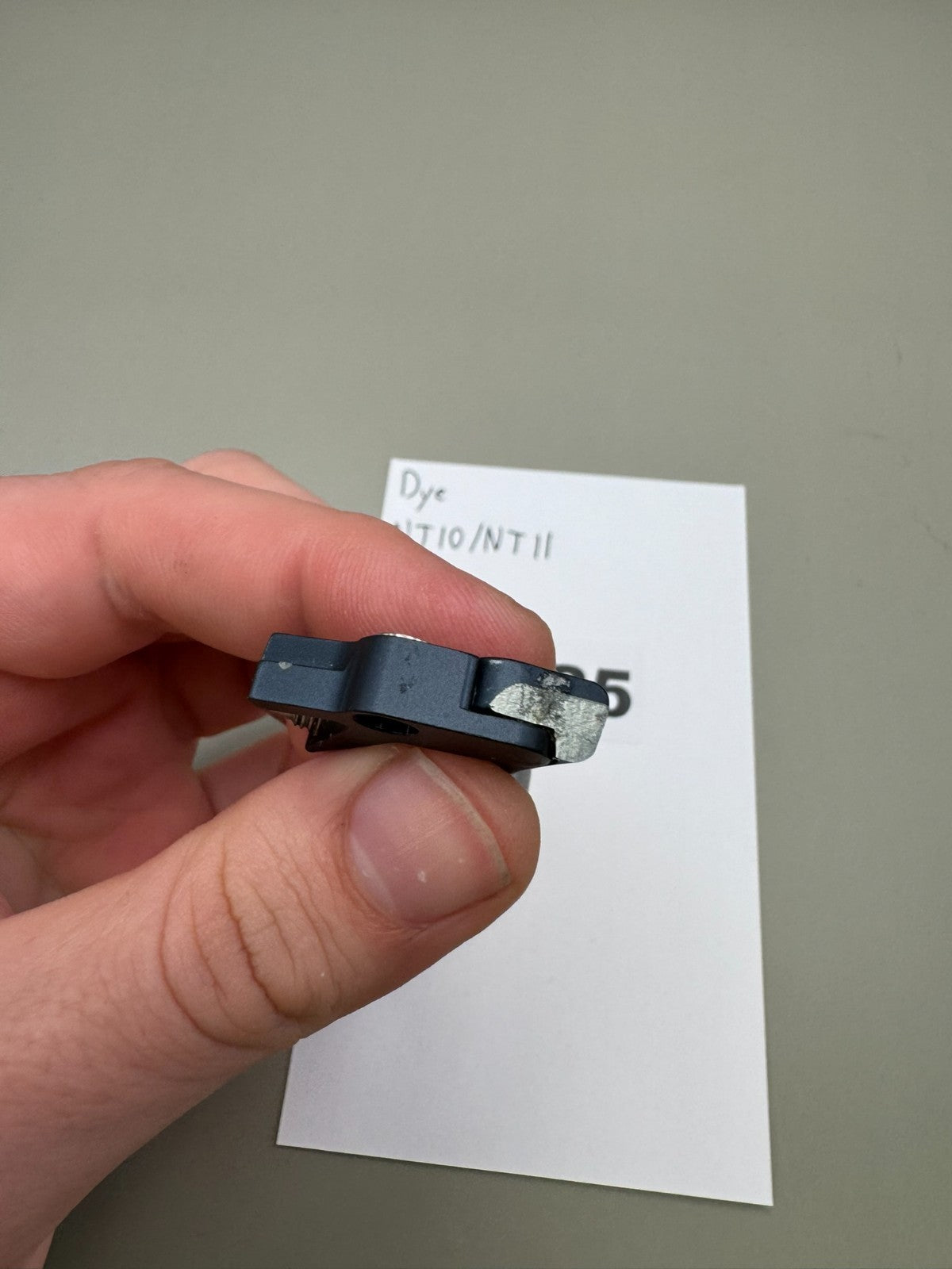 Dye NT10/NT11 Trigger-Satin Black