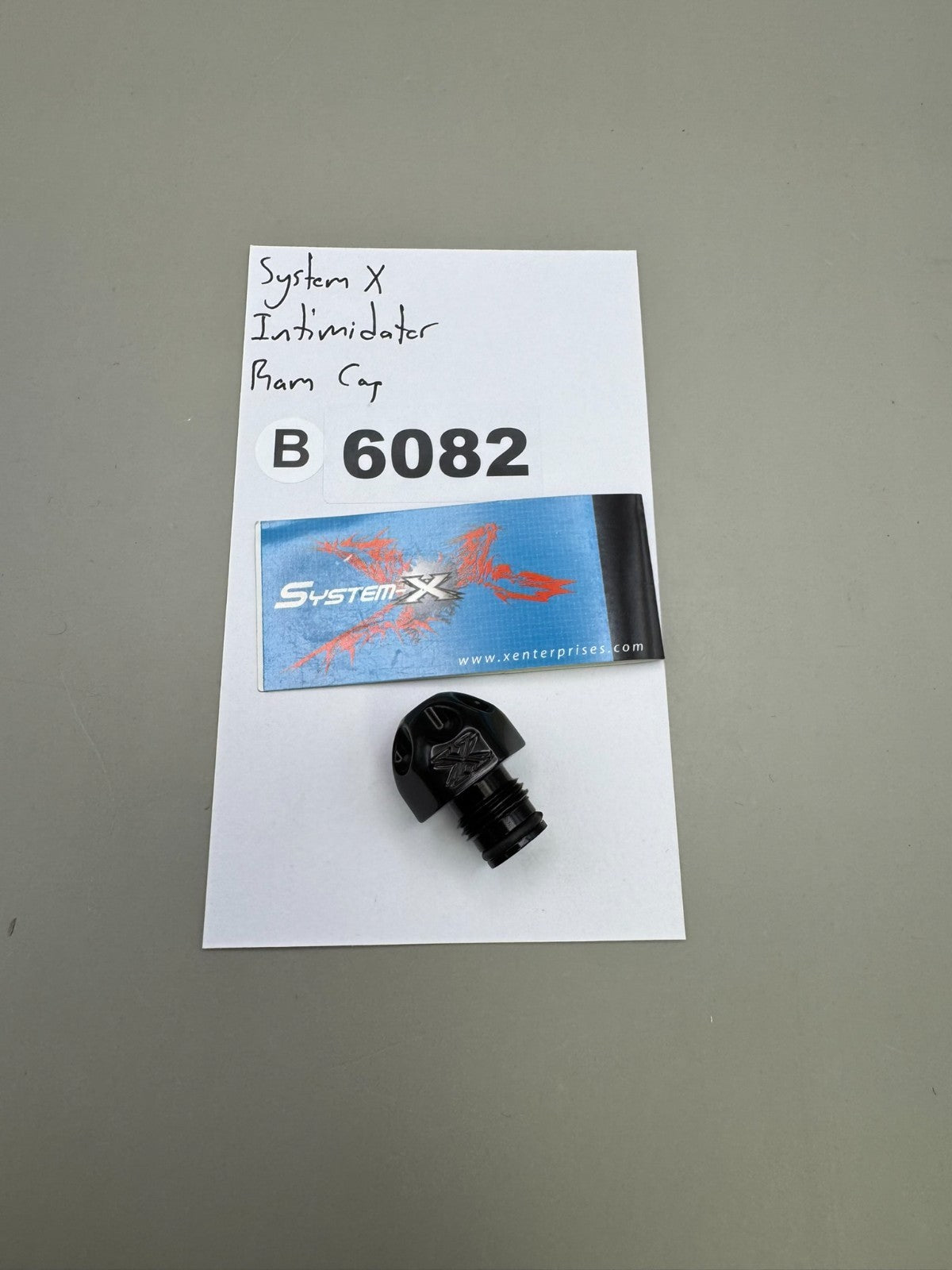 System X Intimidator Ram Cap-Gloss Black