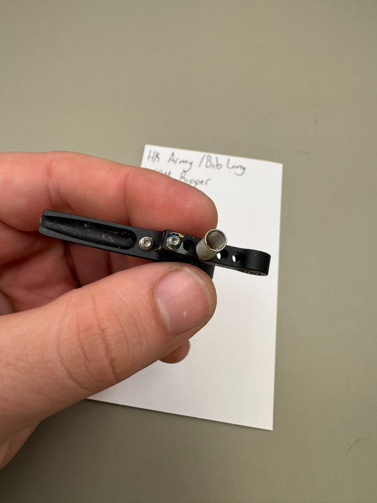HK Army/Bob Long VCOM Ripper Trigger-Satin Black