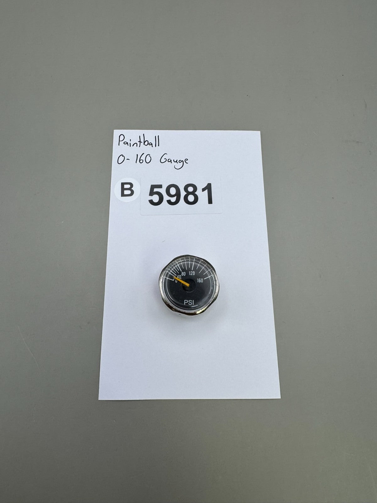 Paintball O-160 Gauge
