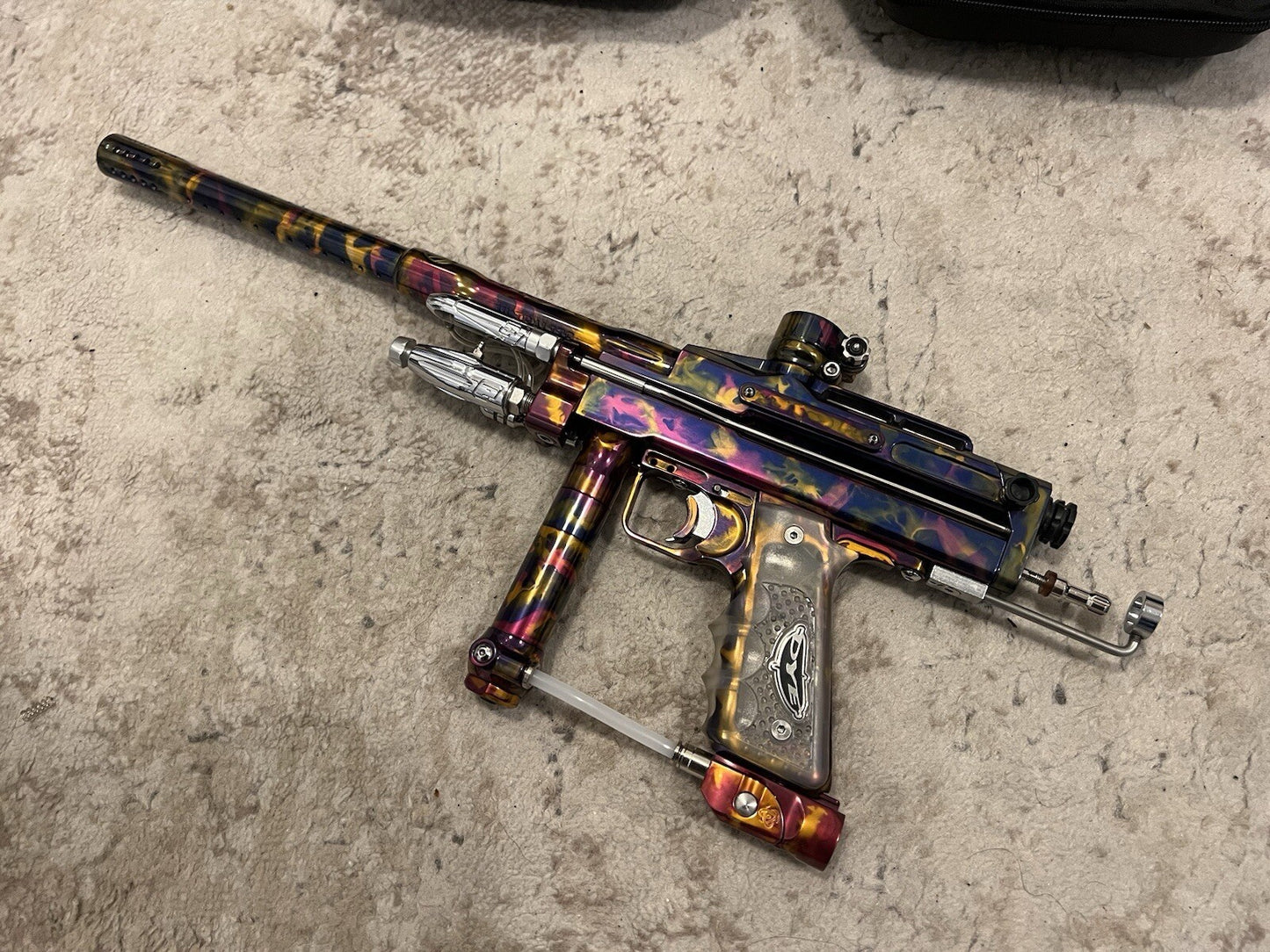 Rare AKALMP Custom Anodized Autococker - Multicolor Full Build w/ PE Front End
