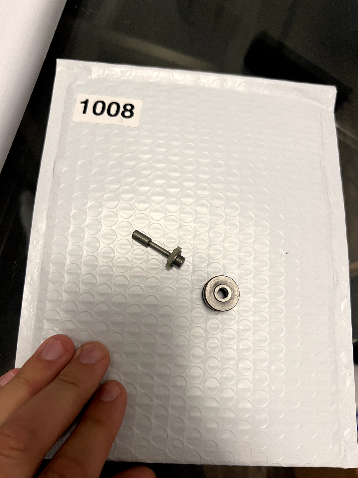 Rare AKA Autococker Valve and Stem Silver