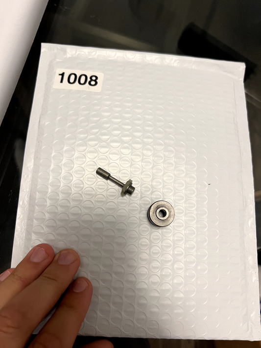 Rare AKA Autococker Valve and Stem Silver